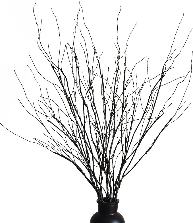 10 PCS Artificial Twigs Curly Willow Branches, 30.7 Inches Lifelike Bendable Artificial Branch Fl... | Amazon (US)