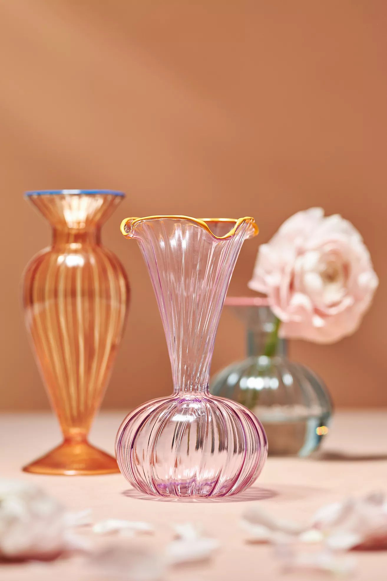 Luna Bud Glass Vase | Anthropologie (US)