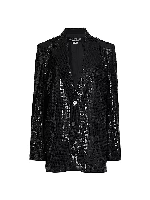 Oversized Sequin Blazer | Saks Fifth Avenue