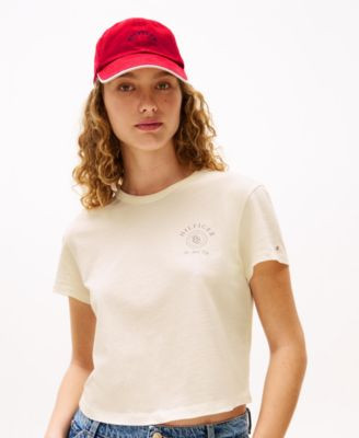Tommy Hilfiger X Sofia Richie Grainge Cotton Logo Cap - Macy's | Macy's