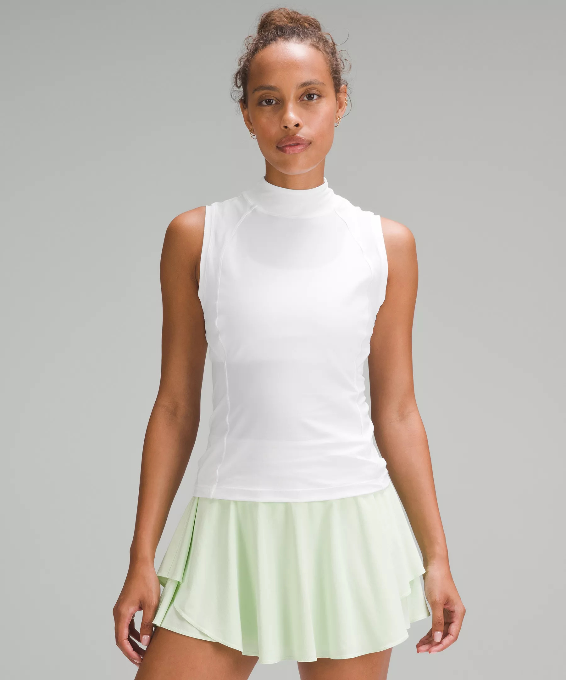 Lightweight Nulux Mock-Neck Tank Top | Lululemon (US)