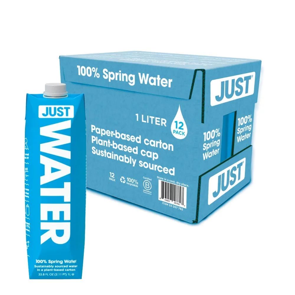 JUST Water, Premium Pure Still Spring Water in an Eco-Friendly BPA Free Plant-Based Bottle - Natu... | Walmart (US)