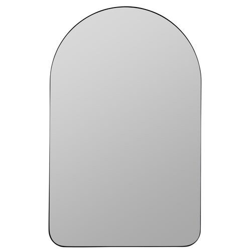 Grayson Arched Wall Mirror, Matte Black | One Kings Lane