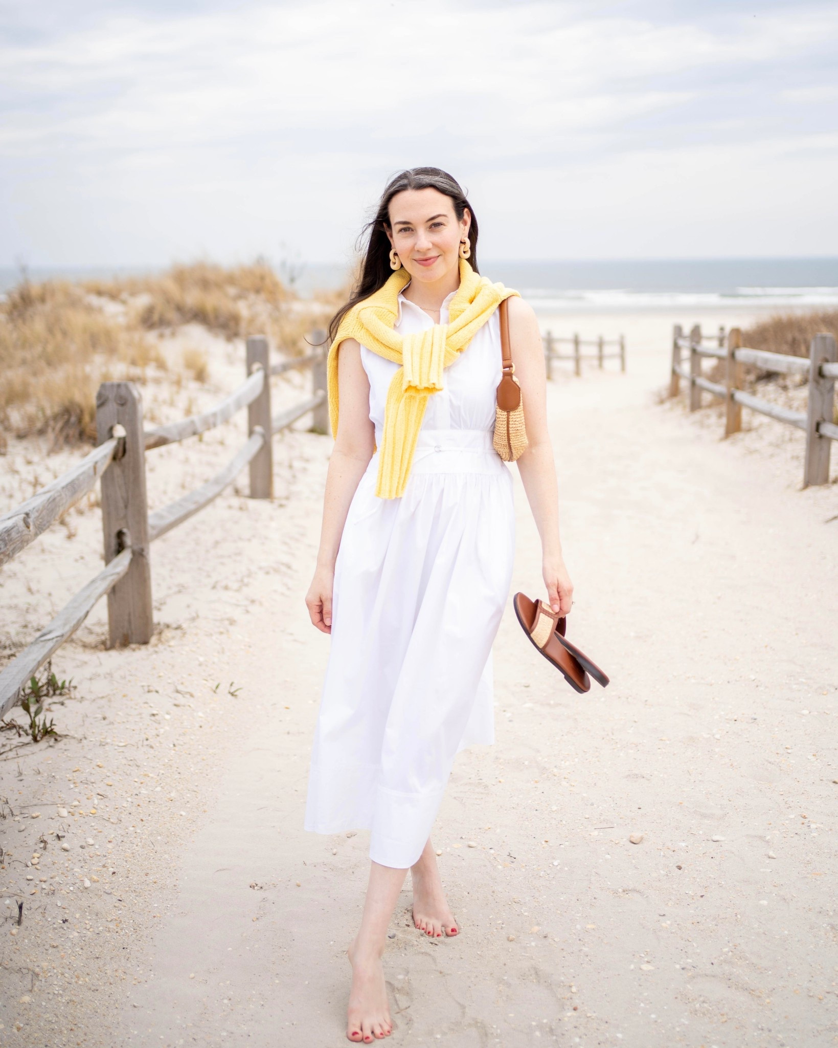 Butter yellow is having a moment and I’m leaning all the way in. ☀️ Soft, sunny, and effortlessly chic, this hue is the definition of summer style. @jcrew #injcrew #ad 