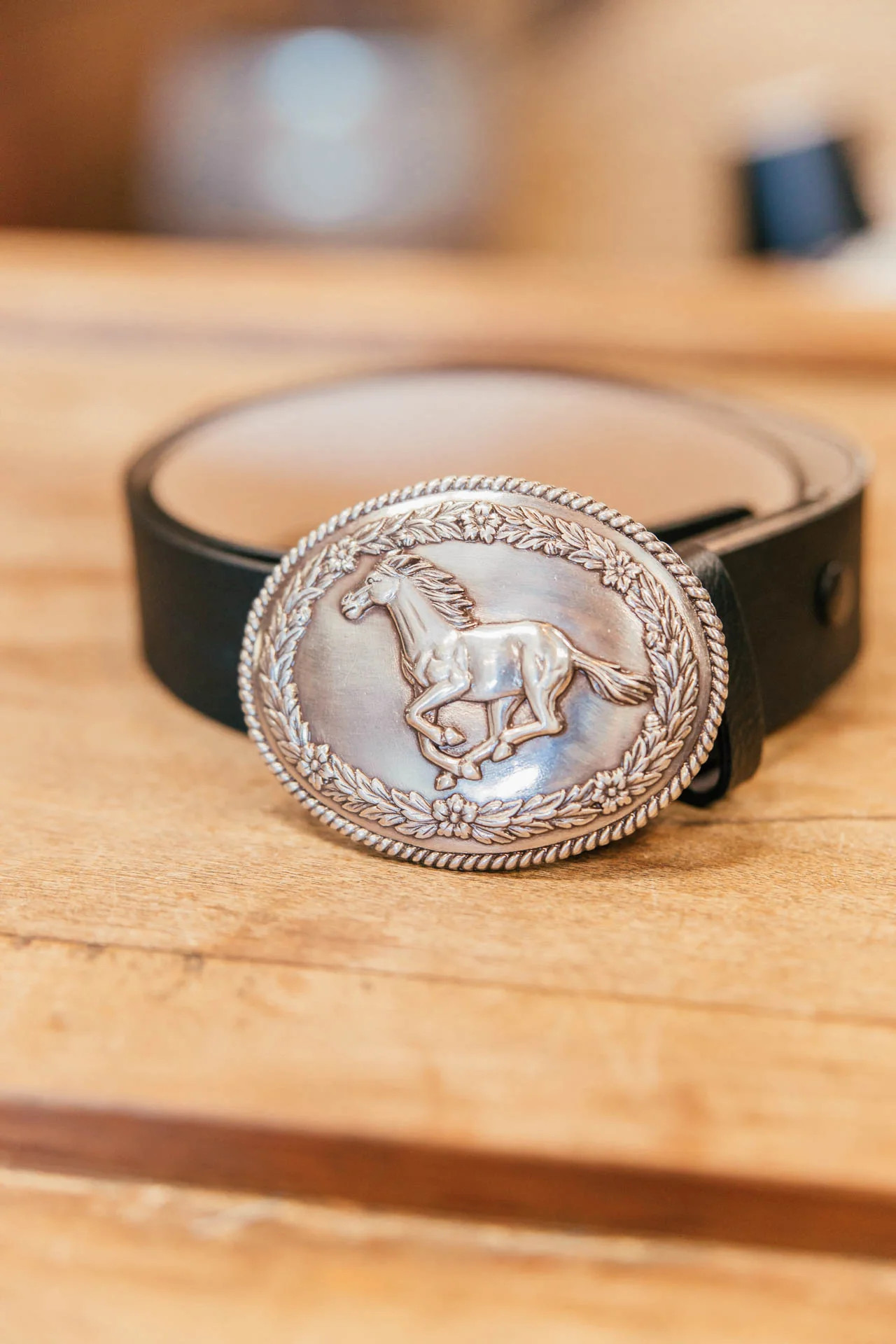 NEW!! The "Signature" Western Belt in Black | Glitzy Bella