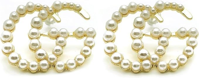 gg earrings Initial Stud Earrings for Women G Initial Letter Pearl Earrings, Pearl Stud Earrings ... | Amazon (US)