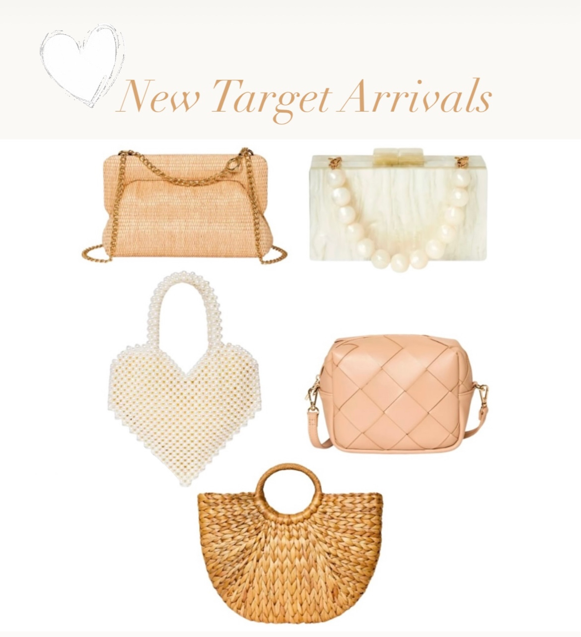 Target clutch, Target small tote, Target bag, Target Spring Fashion, Target Spring accessories, Target New Arrivals 

#LTKfindsunder50 #LTKitbag #LTKstyletip