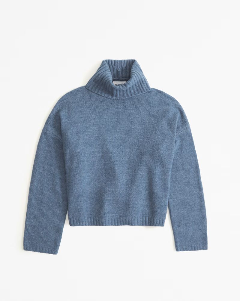 Women's Wedge Turtleneck Sweater | Women's | Abercrombie.com | Abercrombie & Fitch (US)