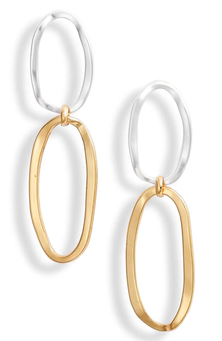 Karine Sultan Mixed Metal Drop Earrings | Nordstrom | Nordstrom