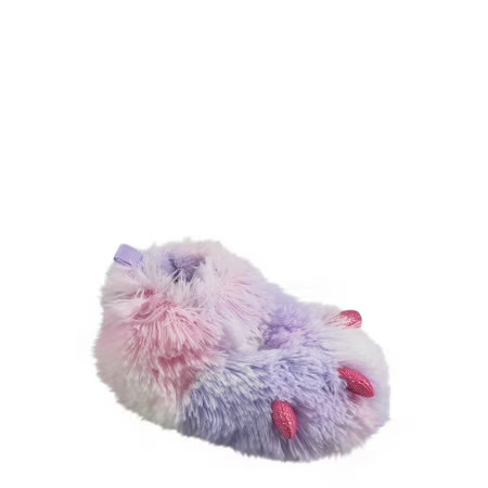Wonder Nation Baby & Toddler Girls Monster Claw Boot Slippers | Walmart (US)