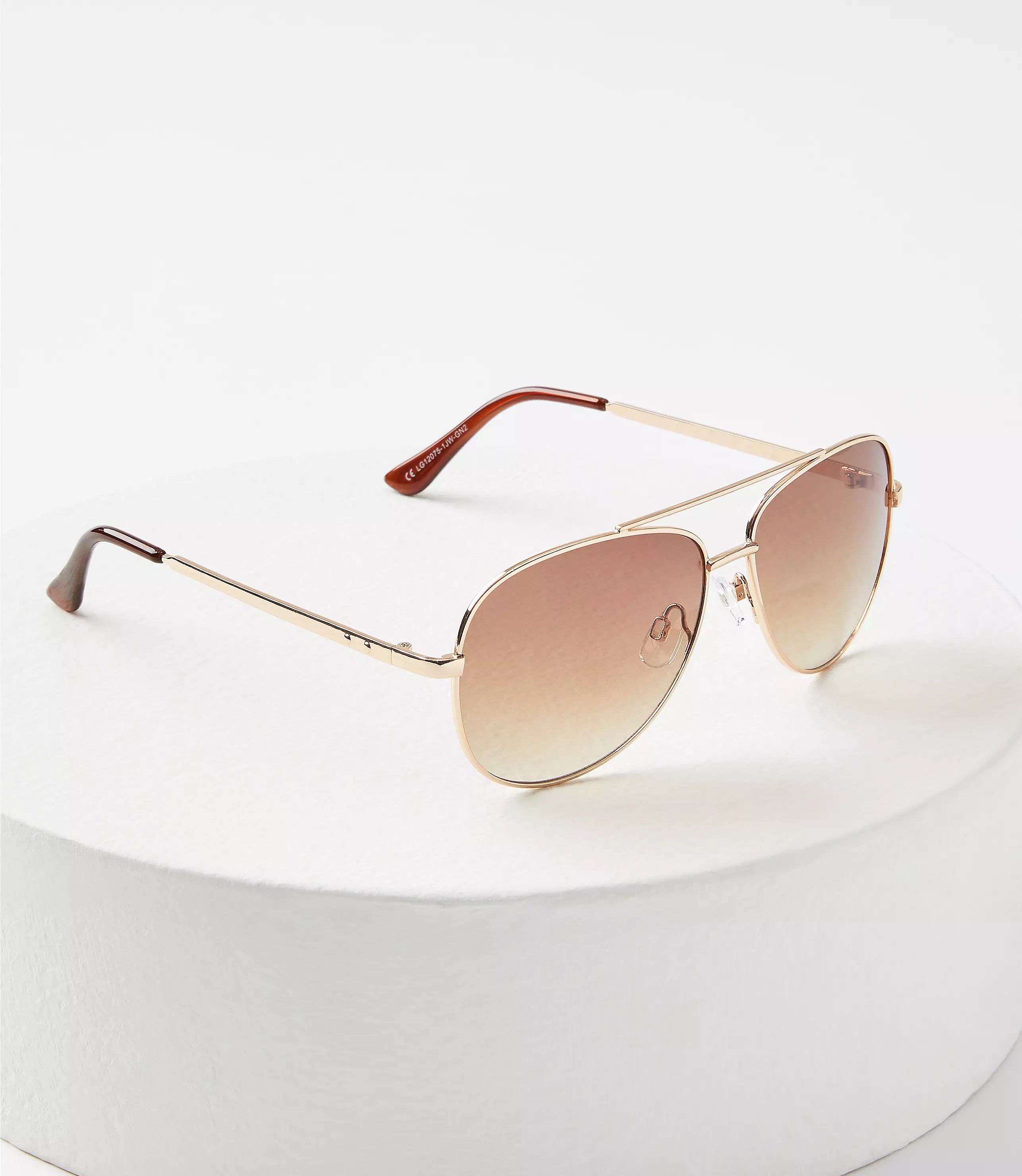 Modern Aviator Sunglasses | LOFT
