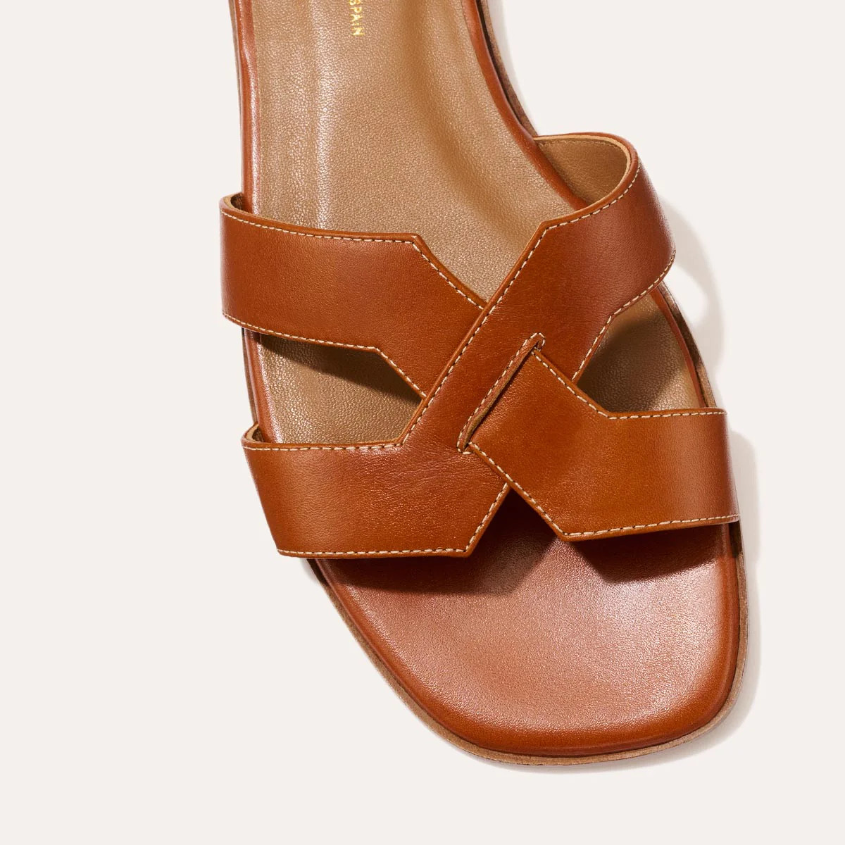 The MX Sandal - Saddle Calf | Margaux
