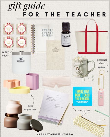 Gift guide for the teacher! 

Teacher gifts - gifts for teachers - gift guide

#LTKSeasonal #LTKHoliday #LTKunder100