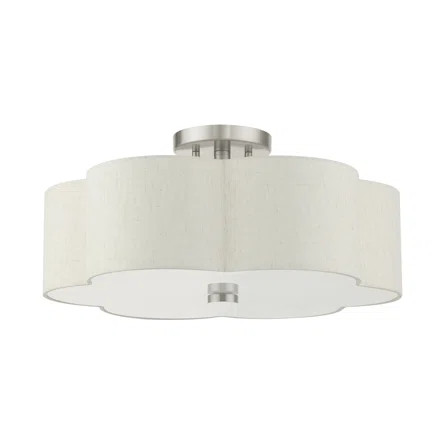 Birch Lane™ Dominick 3 - Light Semi Flush Mount | Wayfair North America