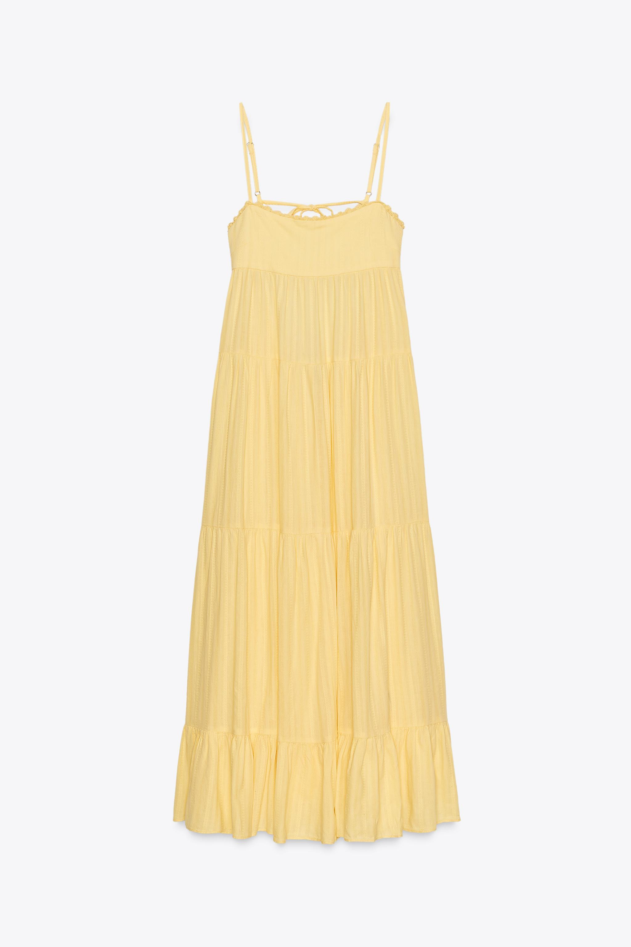 OPEN BACK PANEL DRESS | Zara US