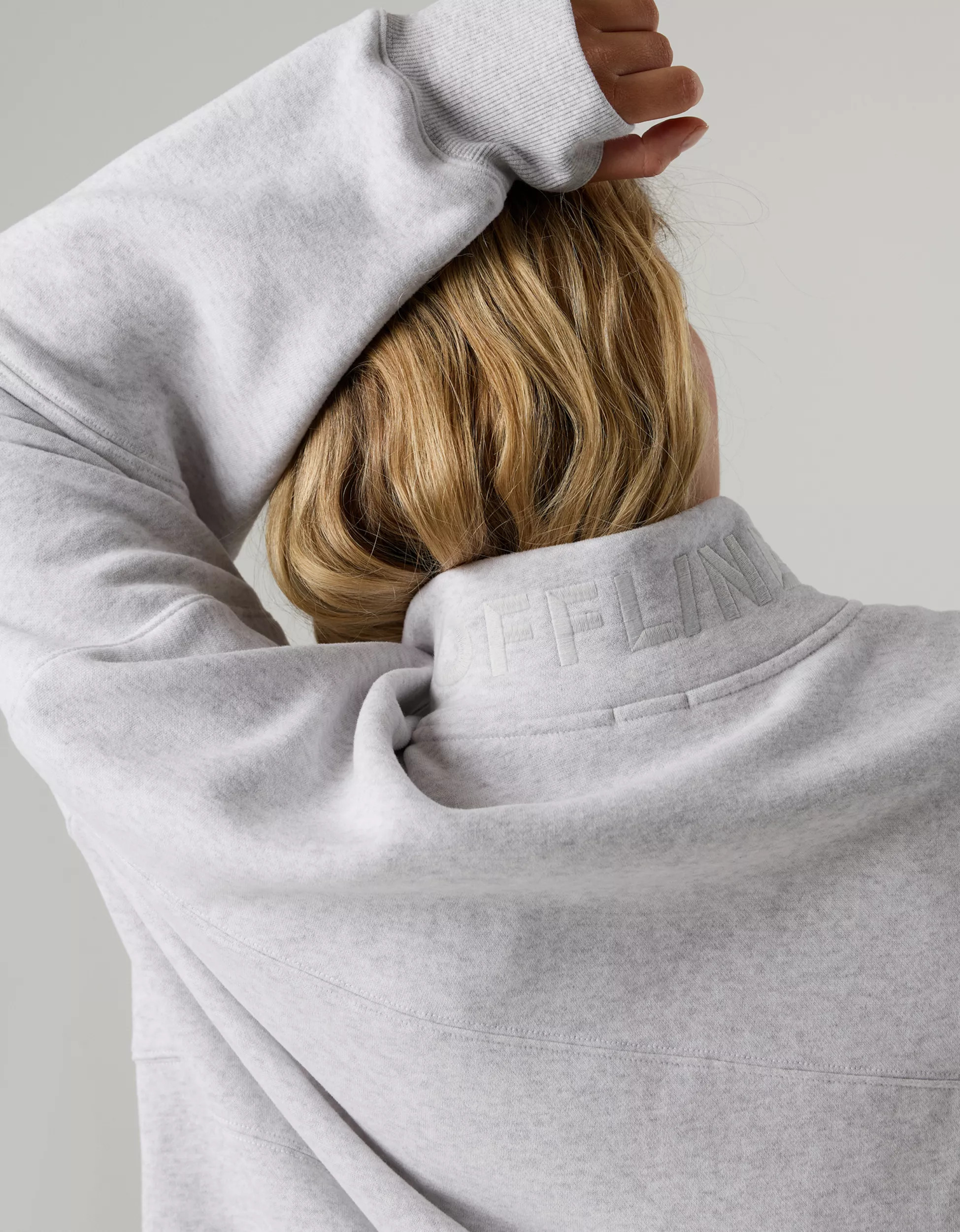 OFFLINE By Aerie Cloud Fleece Quarter Zip Sweatshirt | Aerie