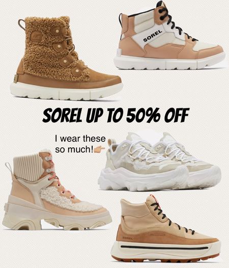 Boots, winter boots, Sorel

#LTKstyletip #LTKshoecrush #LTKsalealert