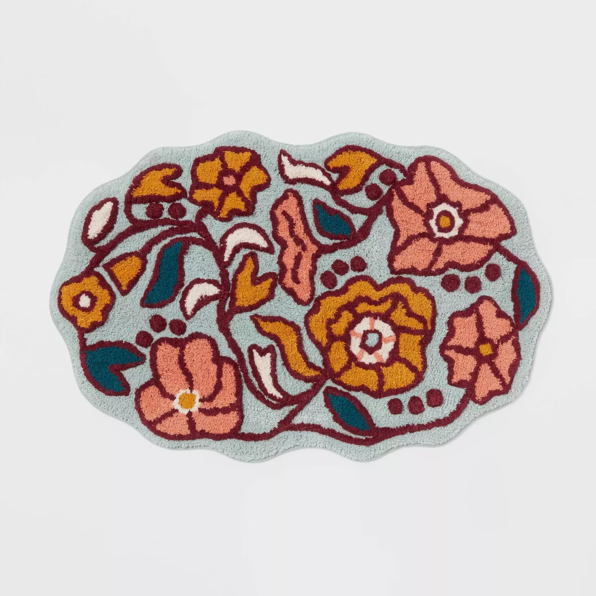 24"x36" Oversized Floral Bath Rug - Threshold™ | Target