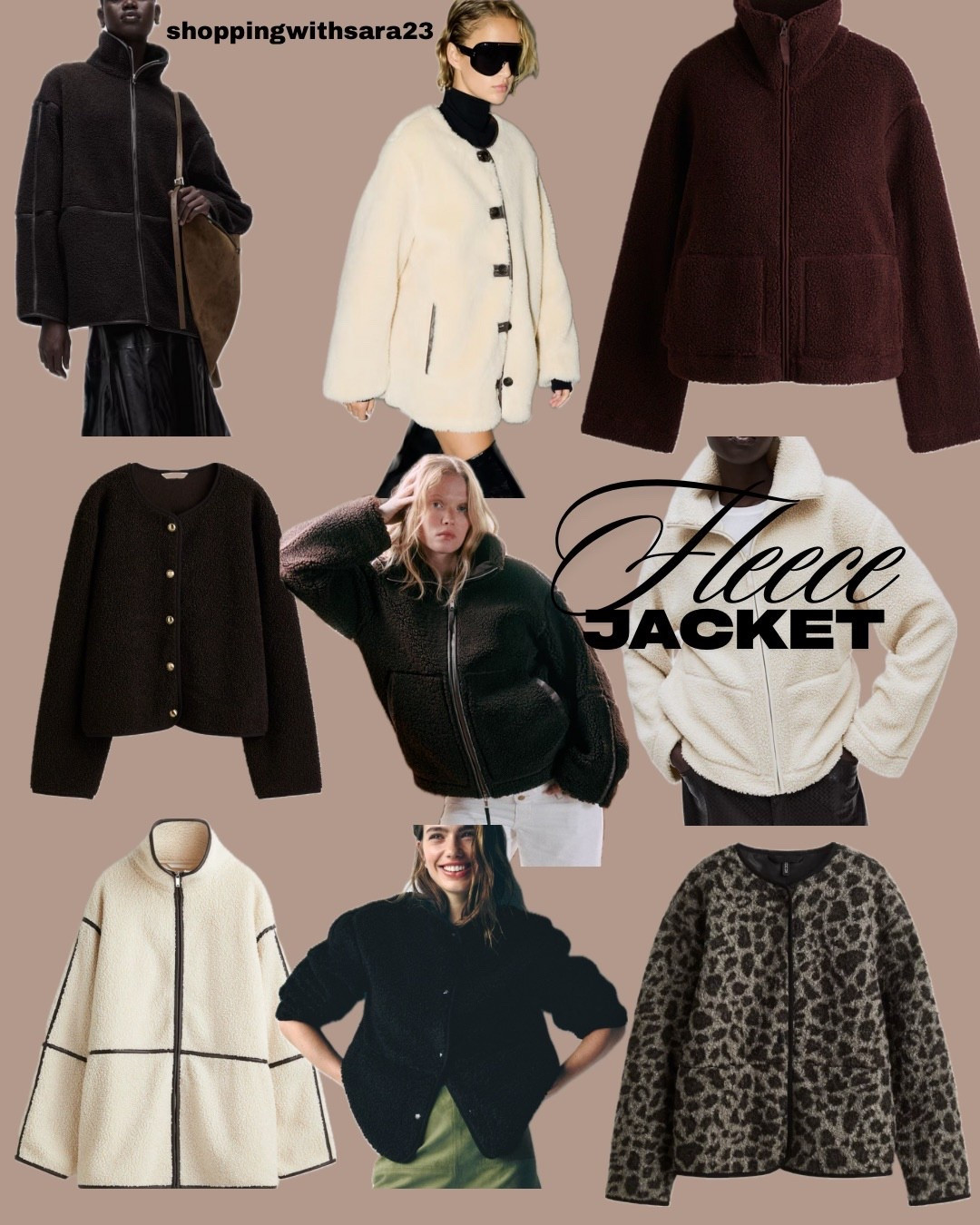 fleece and fur jackets ✨ I am in love 