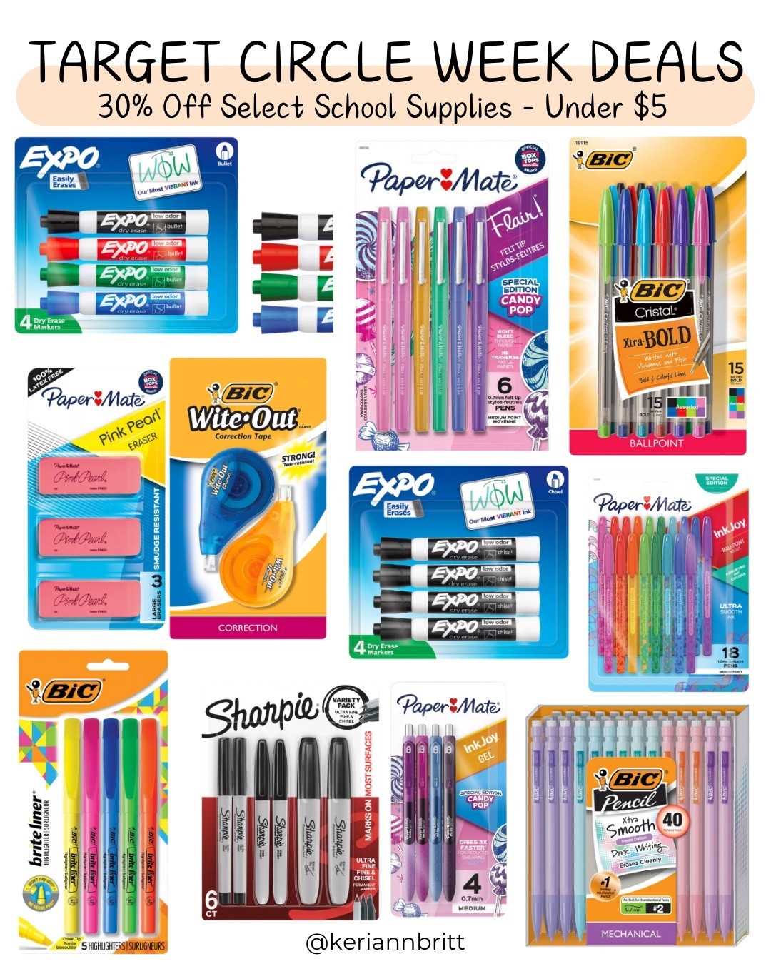 Target Circle Week - School Supplies under $5

Back to school shopping / teacher supplies / classroom supplies / office supplies 

#LTKKids #LTKSeasonal #LTKSaleAlert
