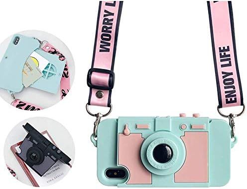 UnnFiko Wallet Case for iPhone 6 / iPhone 6s, Cute Camera Design, Purse Flip Card Pouch Stand Ho... | Amazon (US)