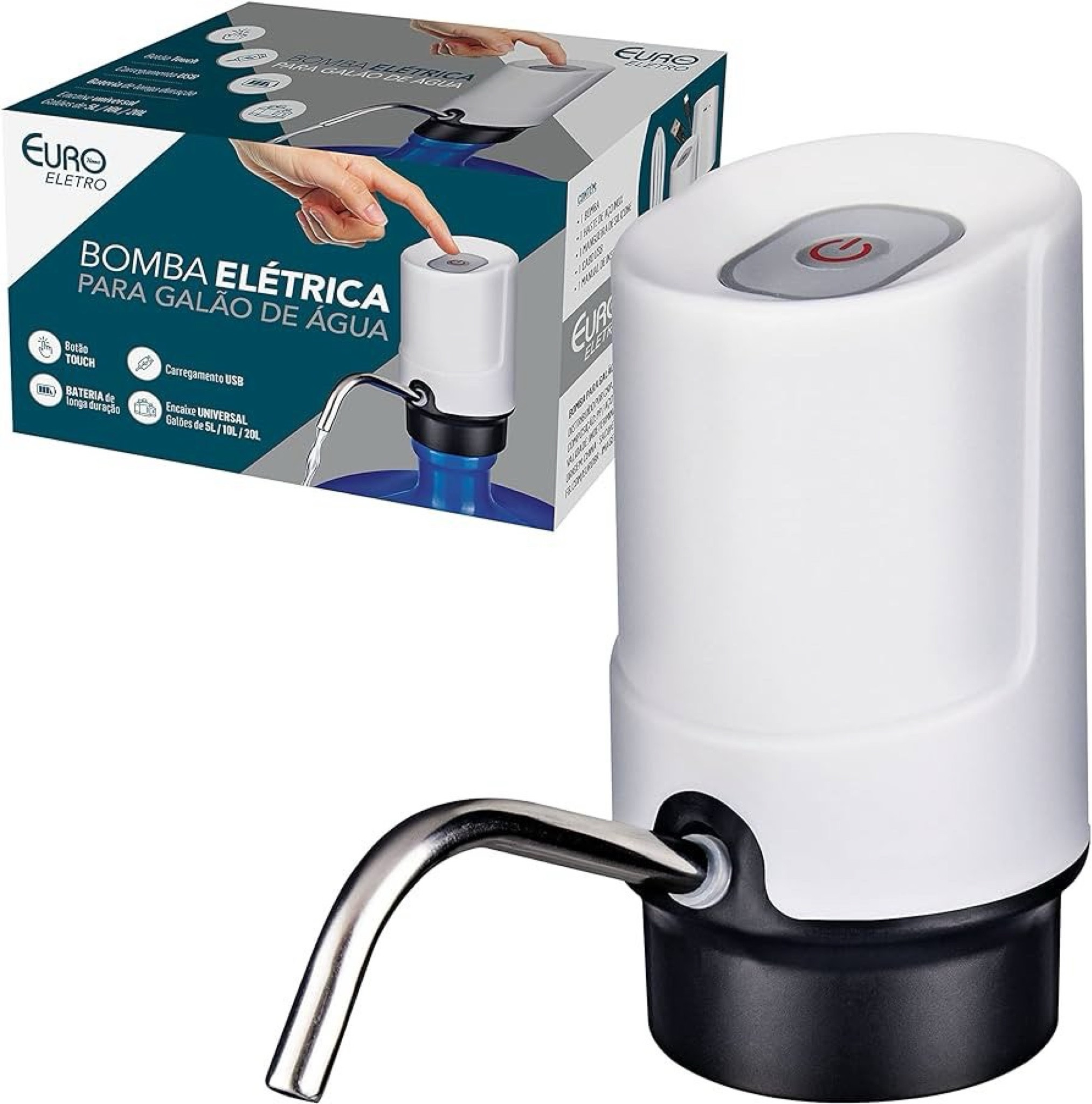 Bomba Elétrica Plus para Galão de Água, recarregável USB, Branca, BMB0679, Euro Home

🔥 Por R$ 38,25

Compre ⬇️

#LTKbrasil #LTKfamily #LTKhome