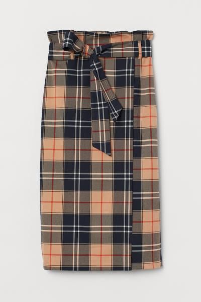Wrap Skirt with Tie Belt | H&M (US + CA)
