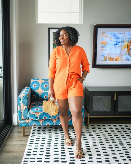We love an orange moment! 🧡 And it comes in a ton of other colors too! This set is so cute and runs tts. I’m wearing a large! #founditonamazon

Spring set, two piece set, amazon outfit, amazon fashion, style tip

#LTKstyletip #LTKSeasonal #LTKfindsunder50