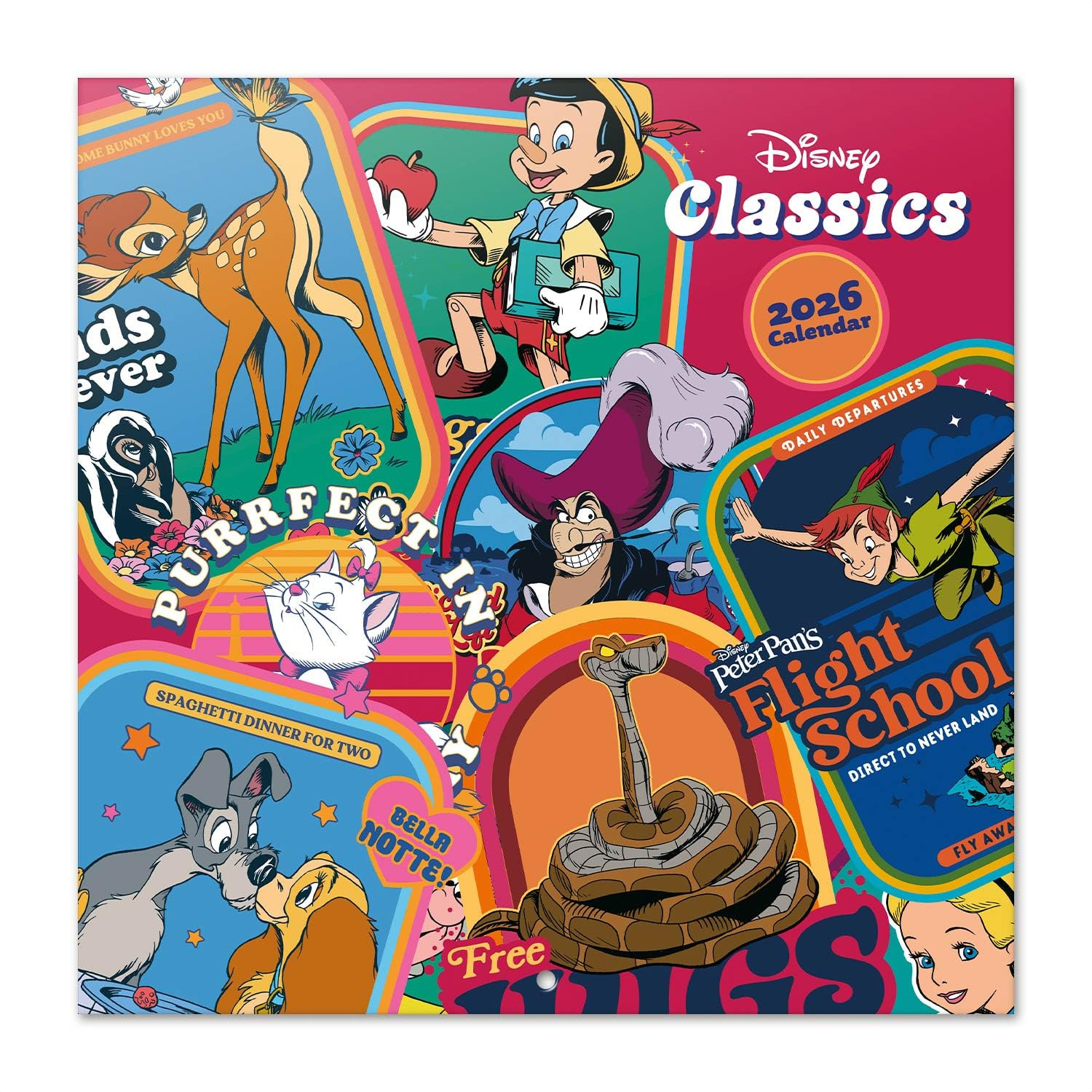 Grupo Erik Wall Calendar 2026 - Disney Calendar 2026 | Square 30 x 30 cm - 12 x 12 inches Wall Pl... | Amazon (UK)