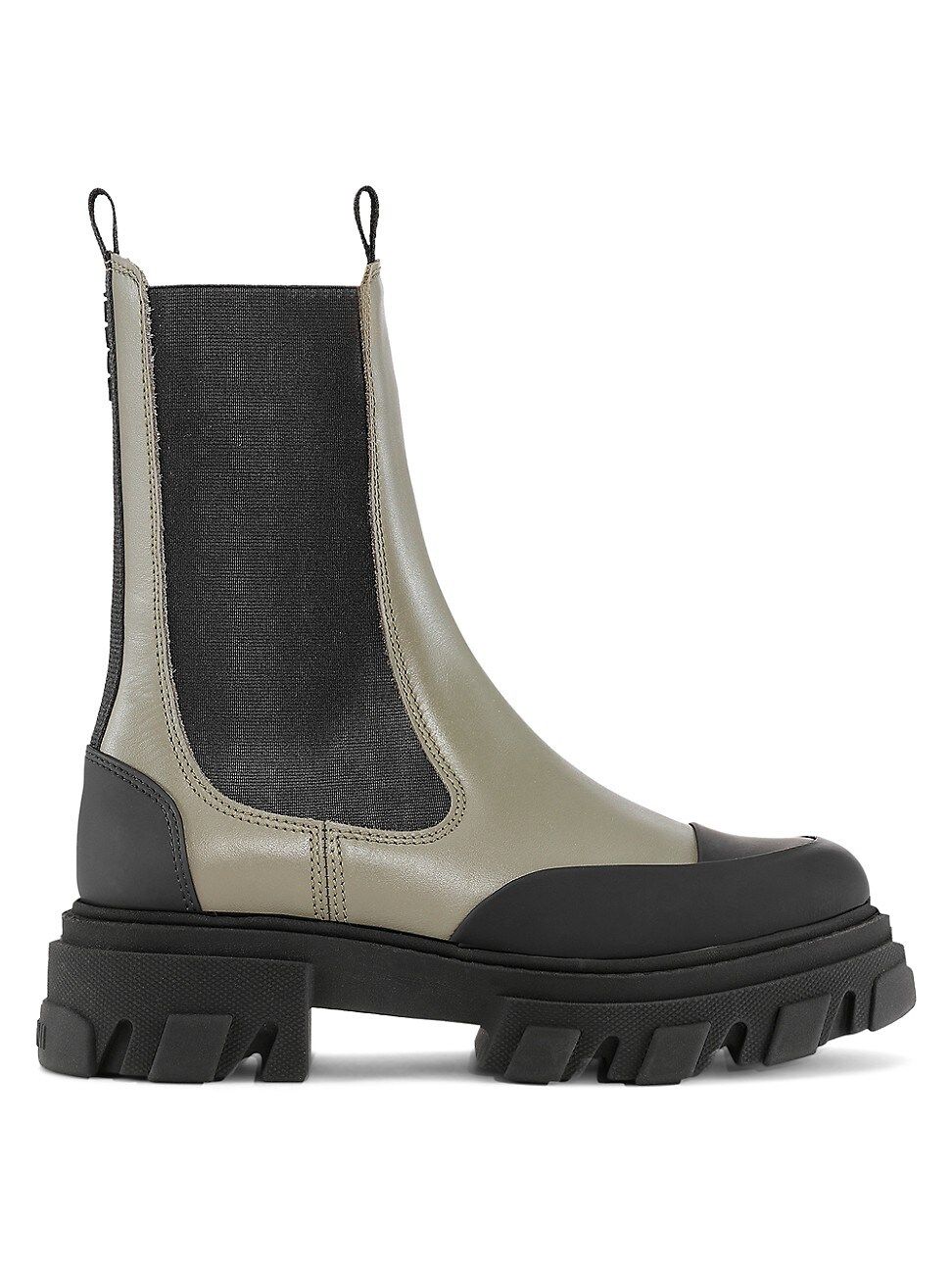GANNI Lug Sole Leather Boots | Saks Fifth Avenue