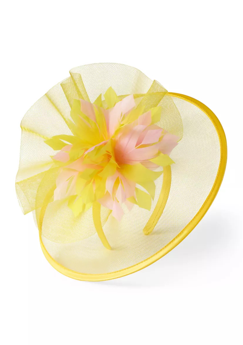 Net Feather Fascinator | Belk