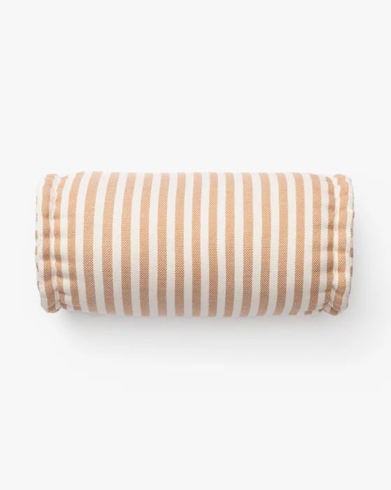 Striped Indoor/Outdoor Bolster Pillow | McGee & Co.