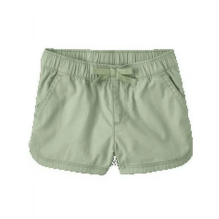 The Children's Place Baby and Toddler Girls Twill Pull-On Short Sizes, 6M-5T | Walmart (US)