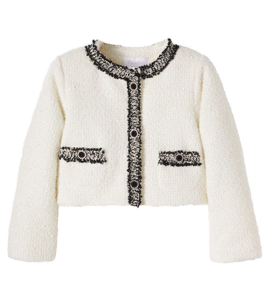 Patachou Embroidered tweed jacket | Mytheresa (INTL)
