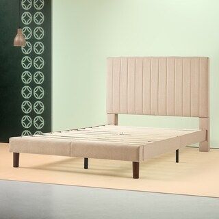 Priage by Zinus Upholstered Platform Bed | Bed Bath & Beyond