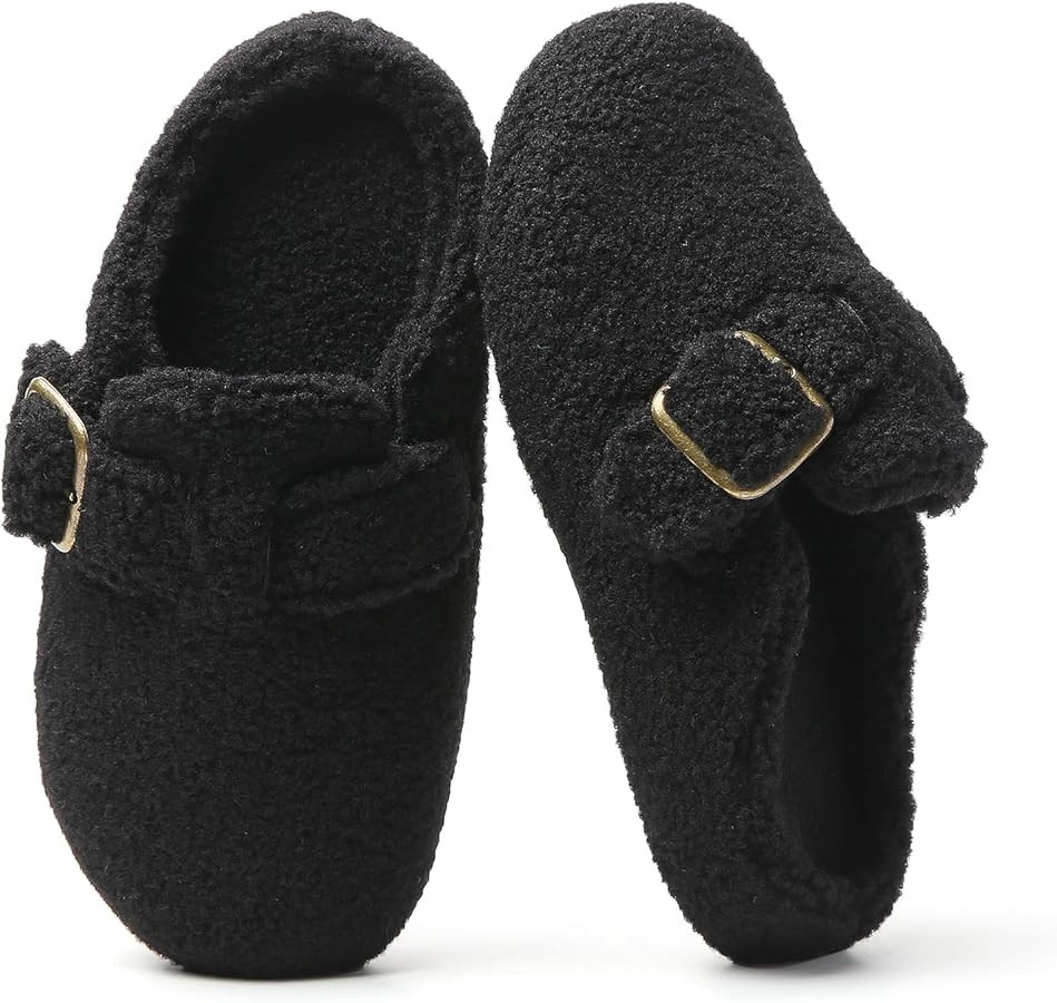 Tilocow Clogs for Women Casual Slippers Fuzzy Memory Foam Soft Shoes Ladies Slip On House Footwea... | Amazon (US)