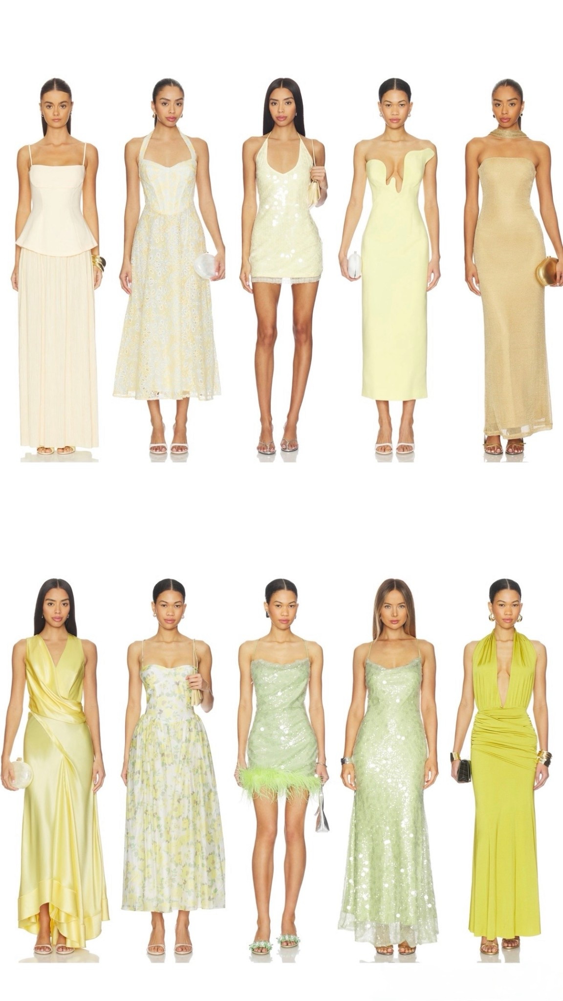 Revolve Yellow/Green Dresses!

#LTKootd #LTKgrwm #LTKTravel