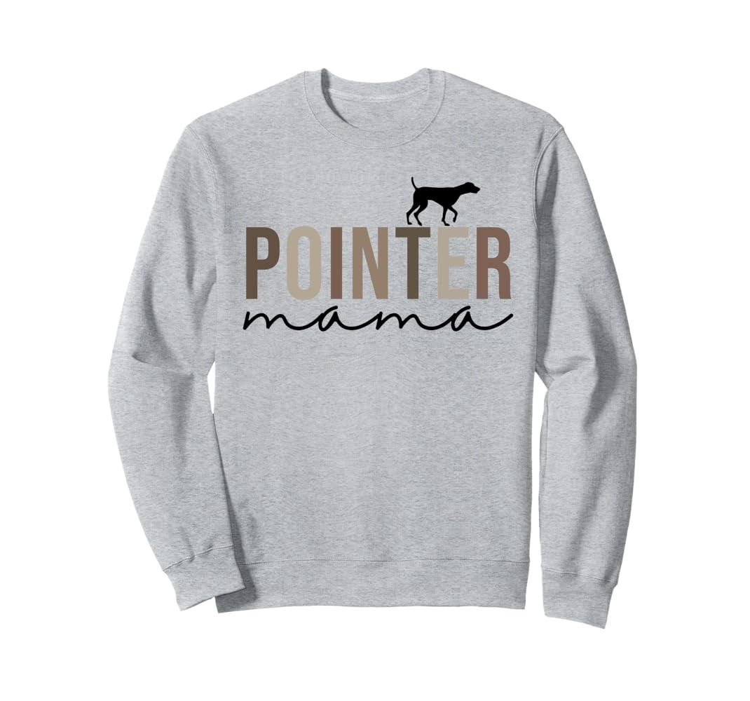 Women German Shorthaired Pointer Dog Mom, Cute Pointer Mama Sweatshirt | Amazon (US)