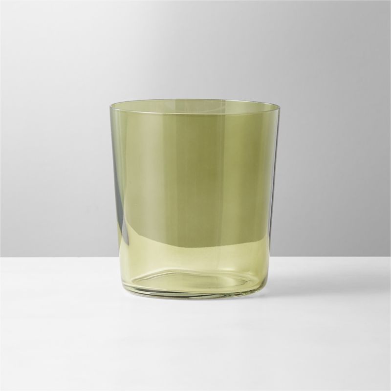 Marta Olive Double Old-Fashioned Glass | CB2 | CB2