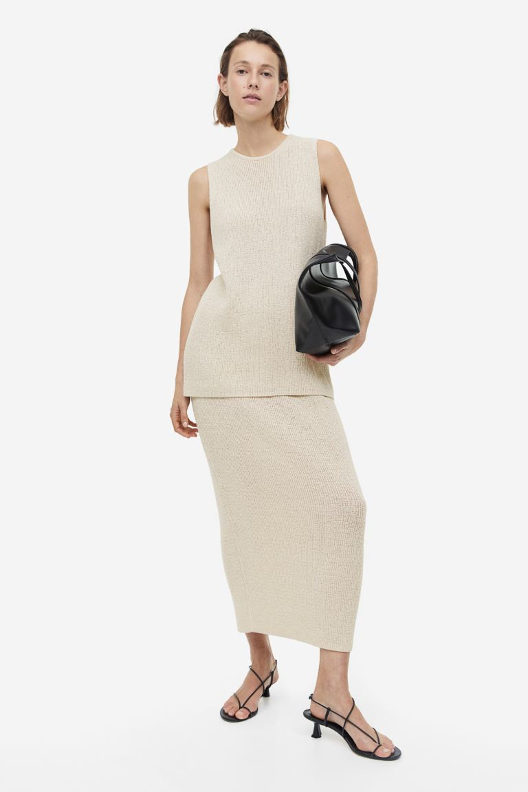 Strickrock aus Seidenmix | H&M (DE, AT, CH, NL, FI)