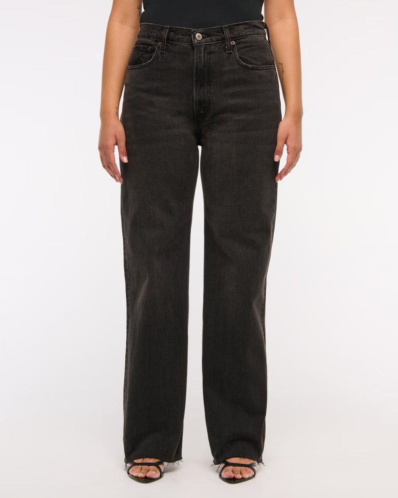 High Rise 90s Relaxed Jean | Abercrombie & Fitch (US)