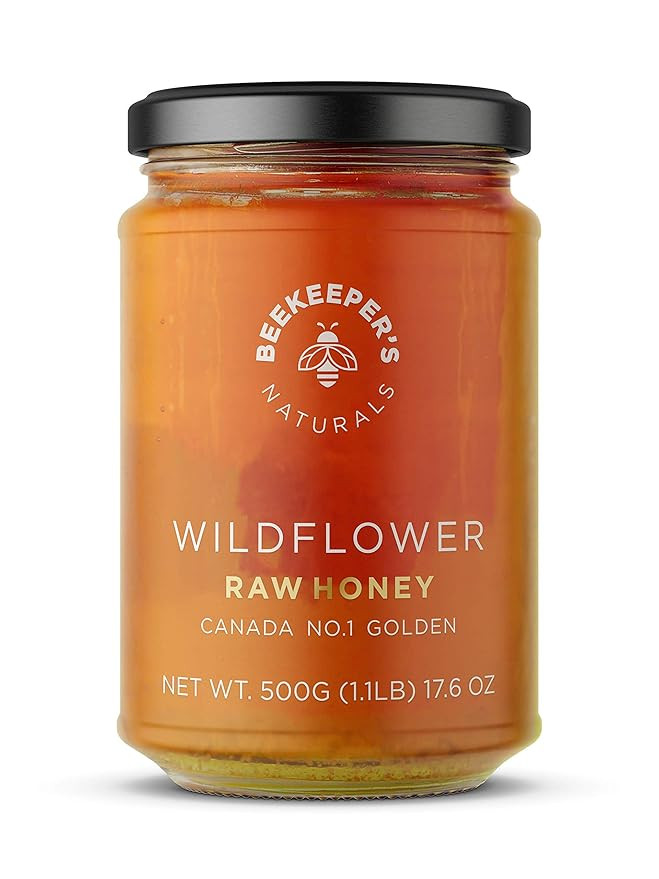 BEEKEEPER'S NATURALS Wildflower Honey - Raw, Wildcrafted, and Unprocessed- Rich in Nutrients and ... | Amazon (US)