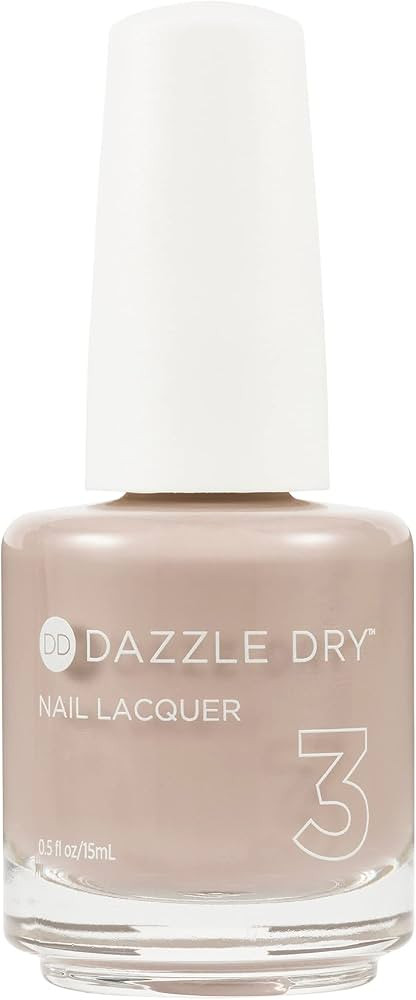 Dazzle Dry Nail Lacquer (Step 3) - Broadway Beige - A cool and medium greige with purple underton... | Amazon (US)