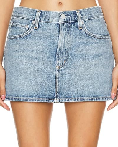 Cothqiue Deinm Mini Skirt Low Waisted Y2K Jean Mini Skirts for Women Bodycon Denim Short Skirt | Amazon (US)