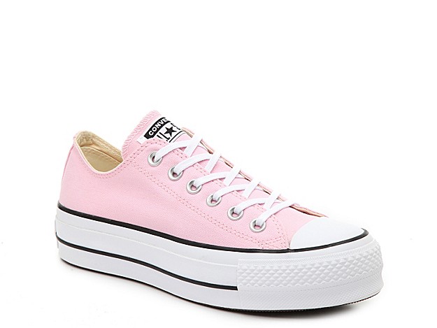 Converse Chuck Taylor All Star Lift Ox Platform Sneaker - Women's - Light Pink | DSW