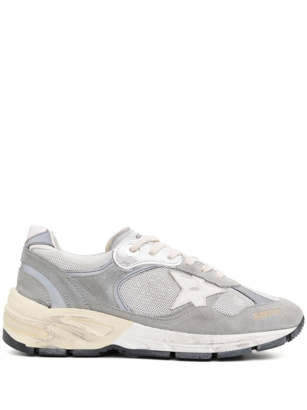 Golden Goose Dad-Star mesh-panelled low-top sneakers - Grey | Farfetch Global