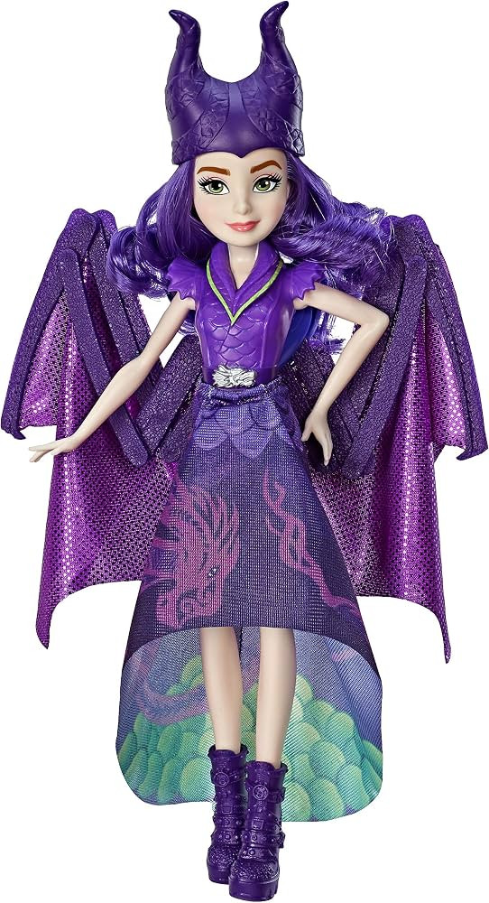 Disney Descendants Dragon Queen Mal, Fashion Doll Transforms to Winged Dragon | Amazon (US)