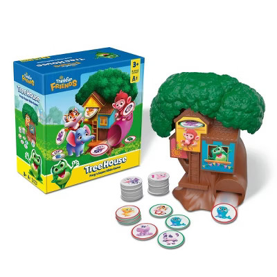 ThinkFun Friends Tree House Board Game: Educational Focus, Memory & Fine Motor Skills, Solo Play | Target