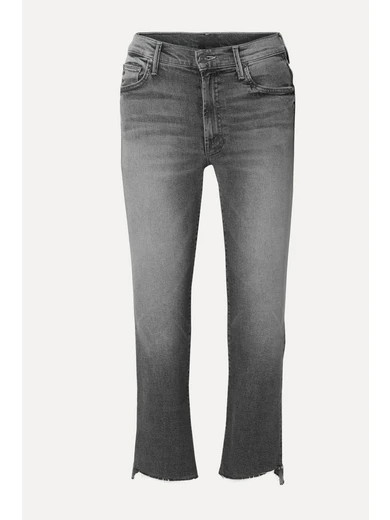 The Insider frayed cropped high-rise flared jeans | NET-A-PORTER (US)