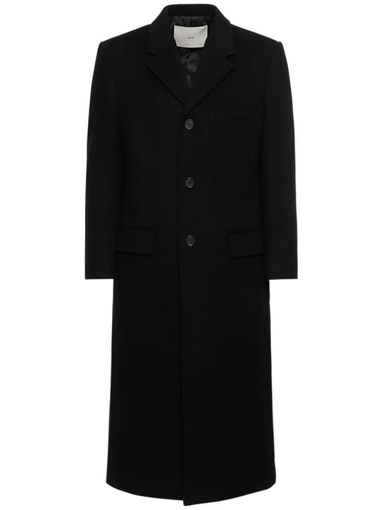 3-button unisex cashmere coat | Luisaviaroma